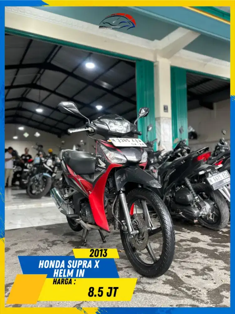 HONDA SUPRA X HELM IN 2013 BEKAS BERKUALITAS HIKMAH MOTOR KEPUH MALANG