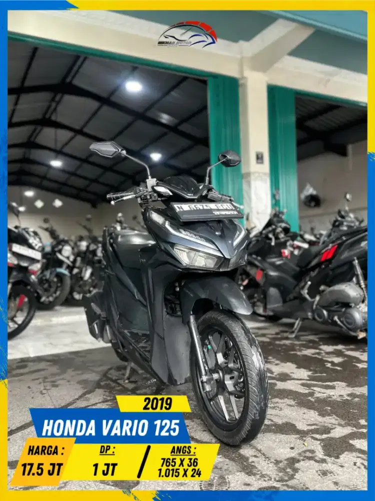 HONDA VARIO 125 2019 MURAH CIAMIK MASZEHH HIKMAH MOTOR KEPUH MALANG