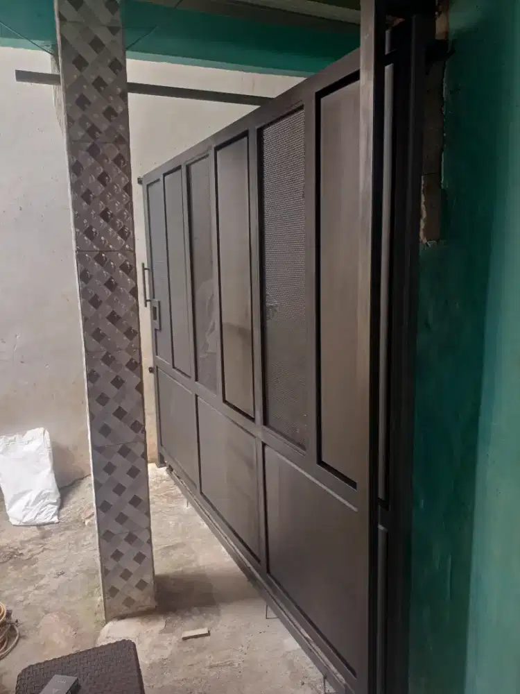 Pagar plat bending/plat bolong