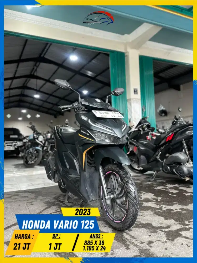 HONDA VARIO 125 2023 MESIN AMAN BOLOH HIKMAH MOTOR KEPUH MALANG