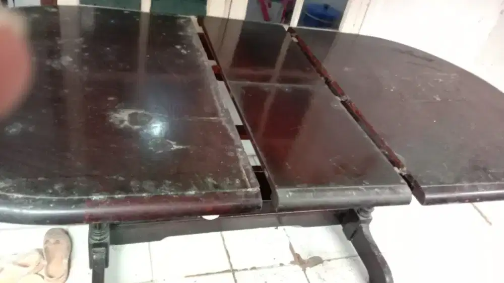 Dijual cepat Meja Makan Kayu Jati