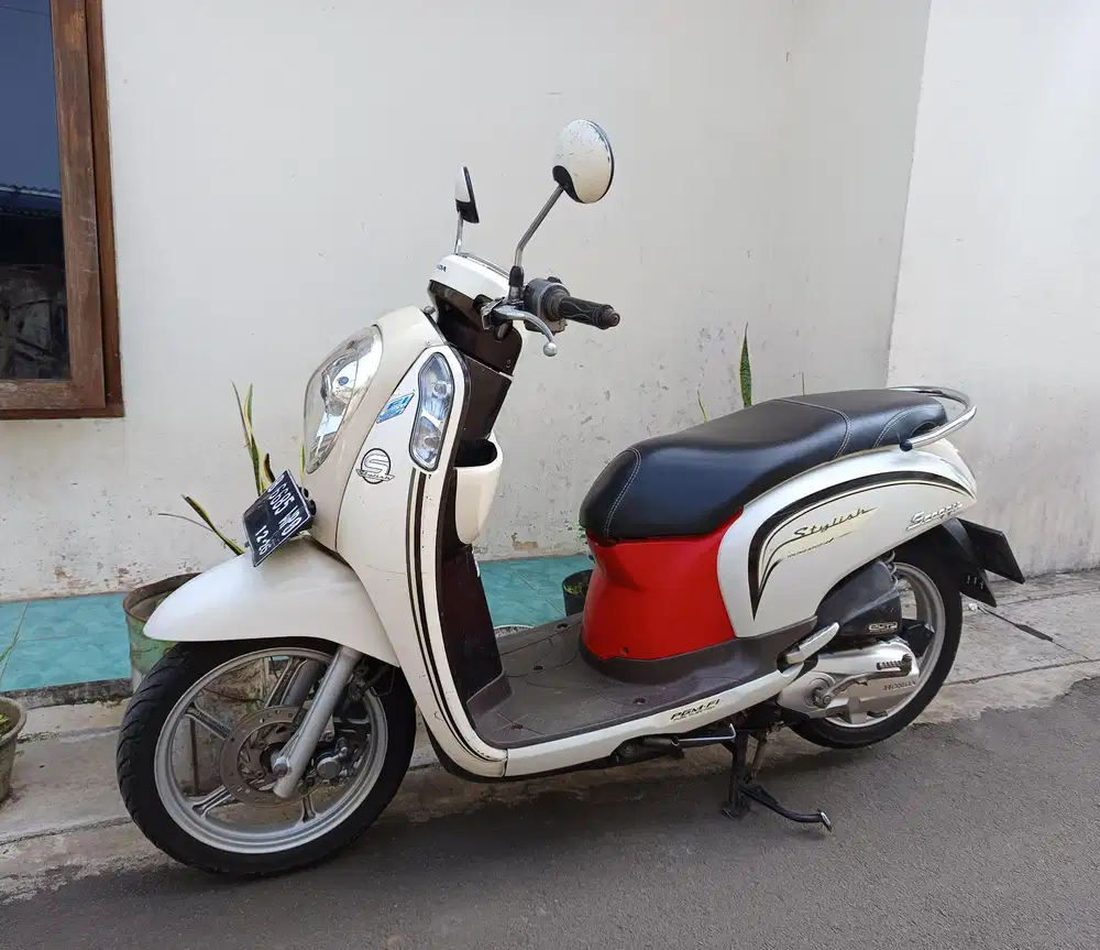 Honda Scoopy esp 2017 lengkap siap pakai