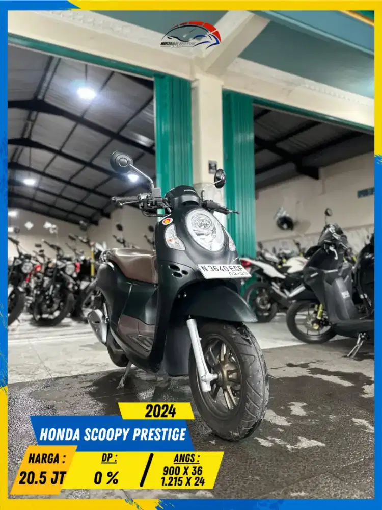 HONDA SCOOPY PRESTIGE 2024 GASSKEUN BOLOH HIKMAH MOTOR KEPUH MALANG