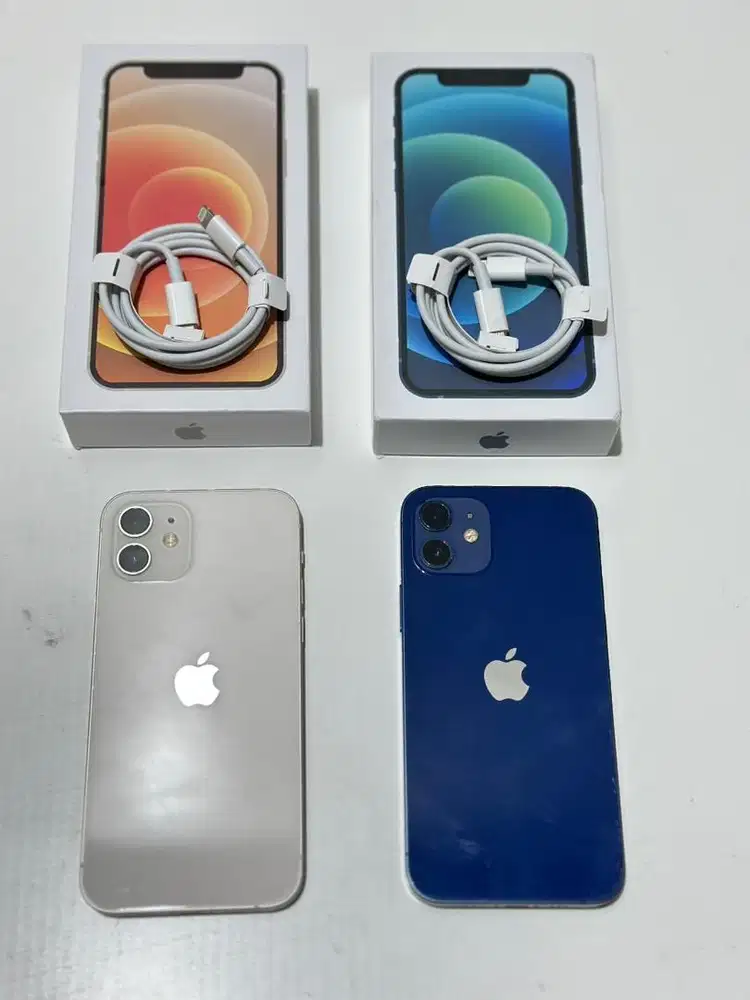 IPHONE 12 PUTIH / BIRU 128GB INTER ALL OPERATOR (TERDAFTAR BEACUKAI)