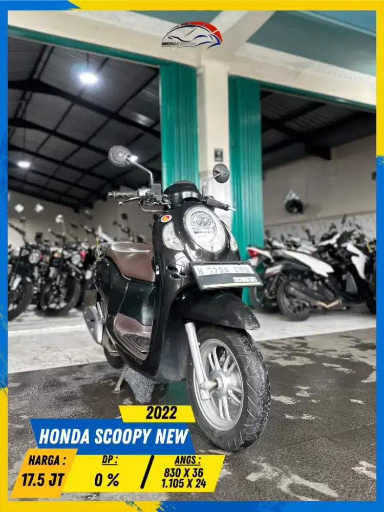 HONDA SCOOPY NEW 2022 GASSKEUN BOLOH HIKMAH MOTOR KEPUH MALANG