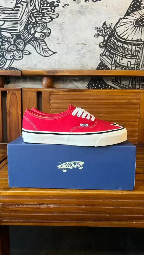 Vans Authentic Reissue LX Racing Red