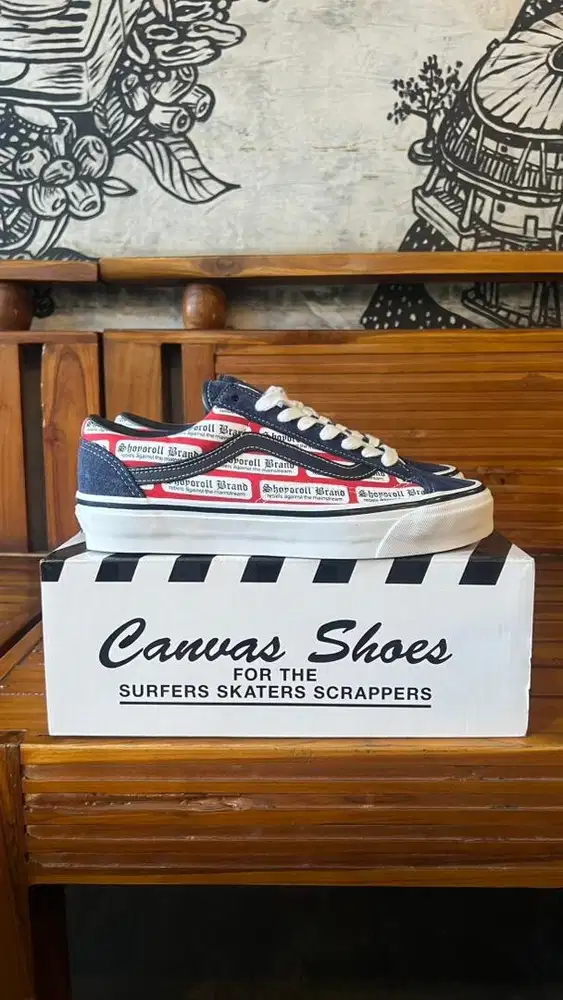 Shoyoroll x OTW By Vans Oldskool 36 Blue Red