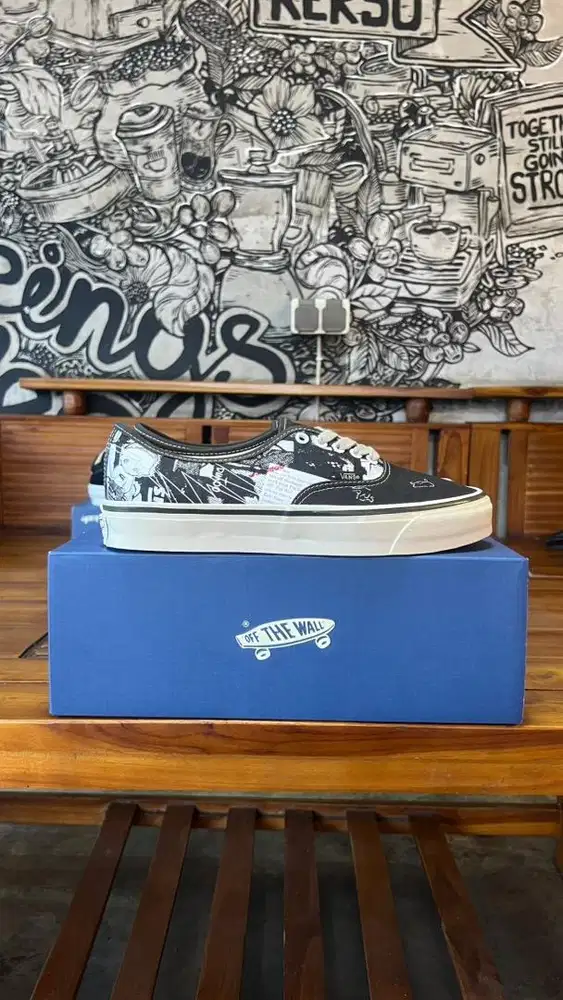 PopMart X Vans Authentic Premium 44 Dimoo Black