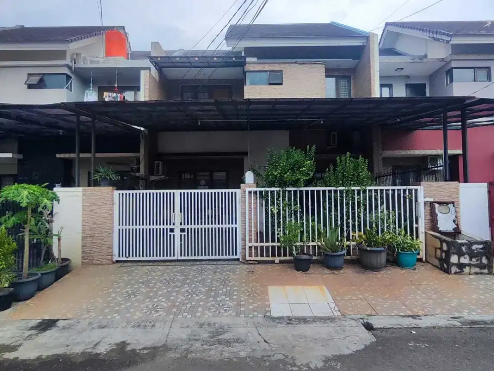 Rumah Lebar 8 Siap Huni Bebas Banjir Di Cluster Aralia Harapan Indah