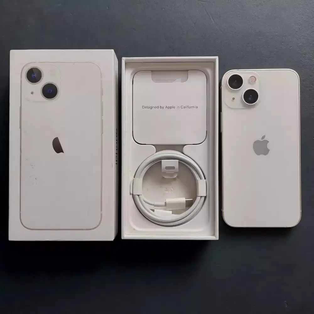 IPHONE 13 MINI STARLIGHT 128GB EX GARANSI INTER