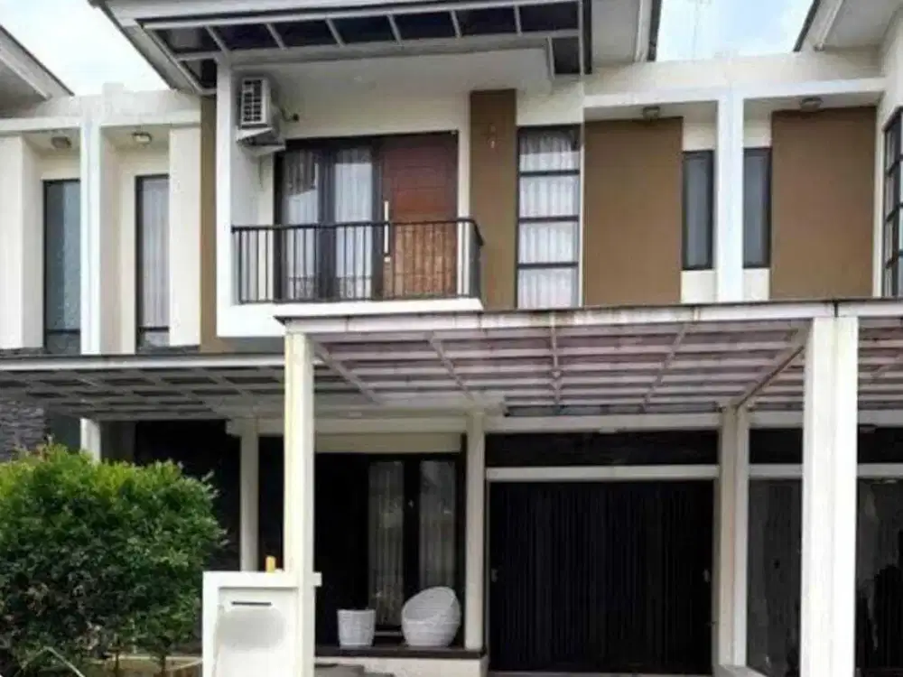 Rumah  2 Lantai Furnished Di Cluster Asera Harapan Indah