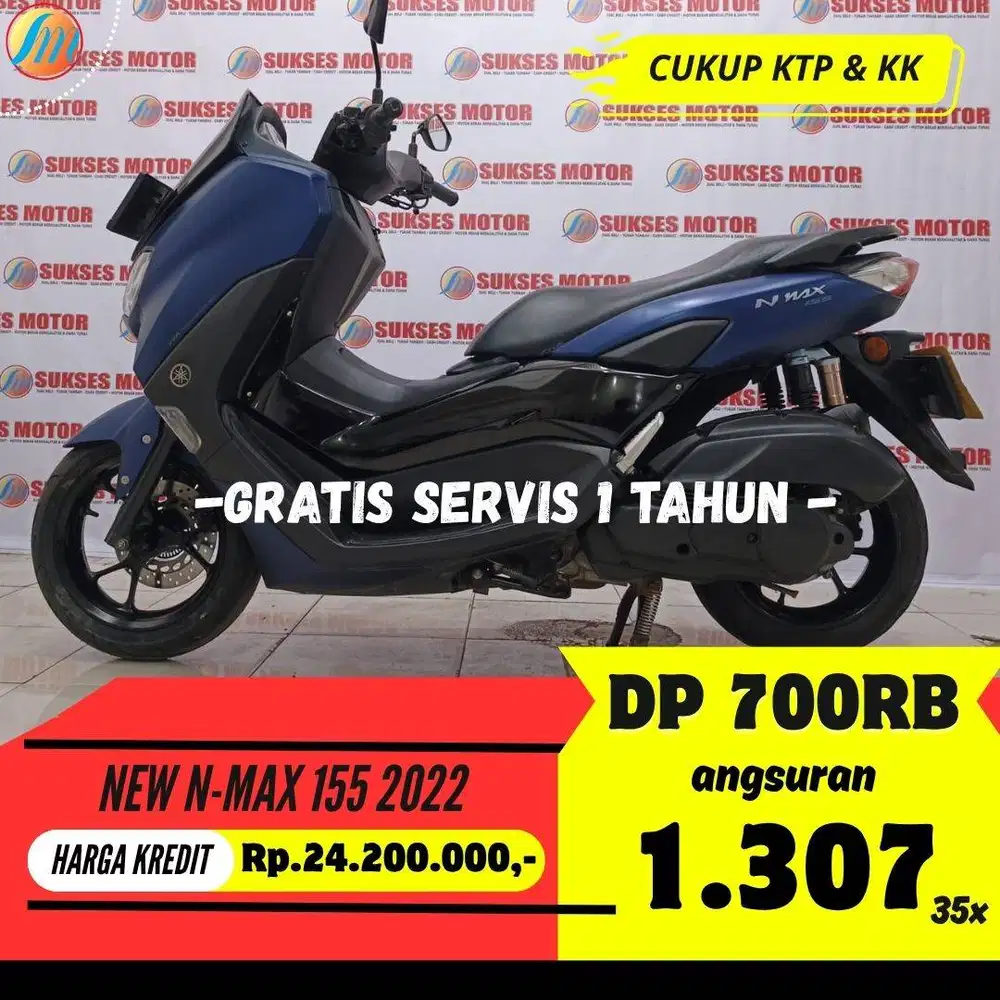 KREDIT MURAH YAMAHA NEW NMAX 155 2022 ANGSURAN SANGAT RINGAN
