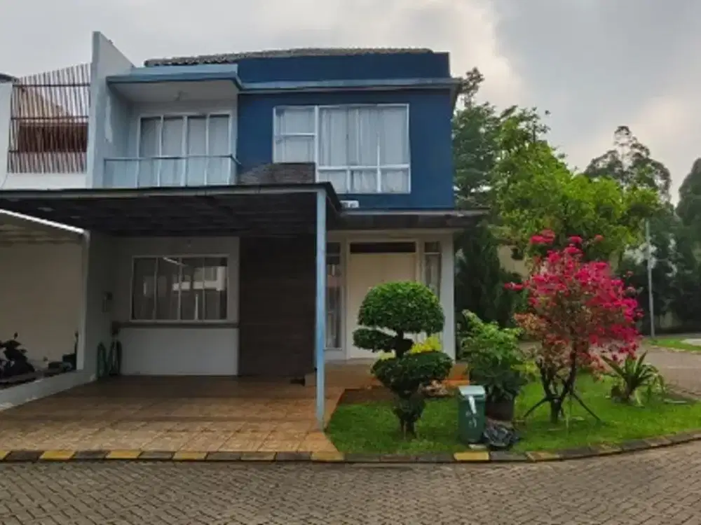 Rumah  Hook Semi Furnished Di Cluster Tropical Garden Galaxy Bekasi