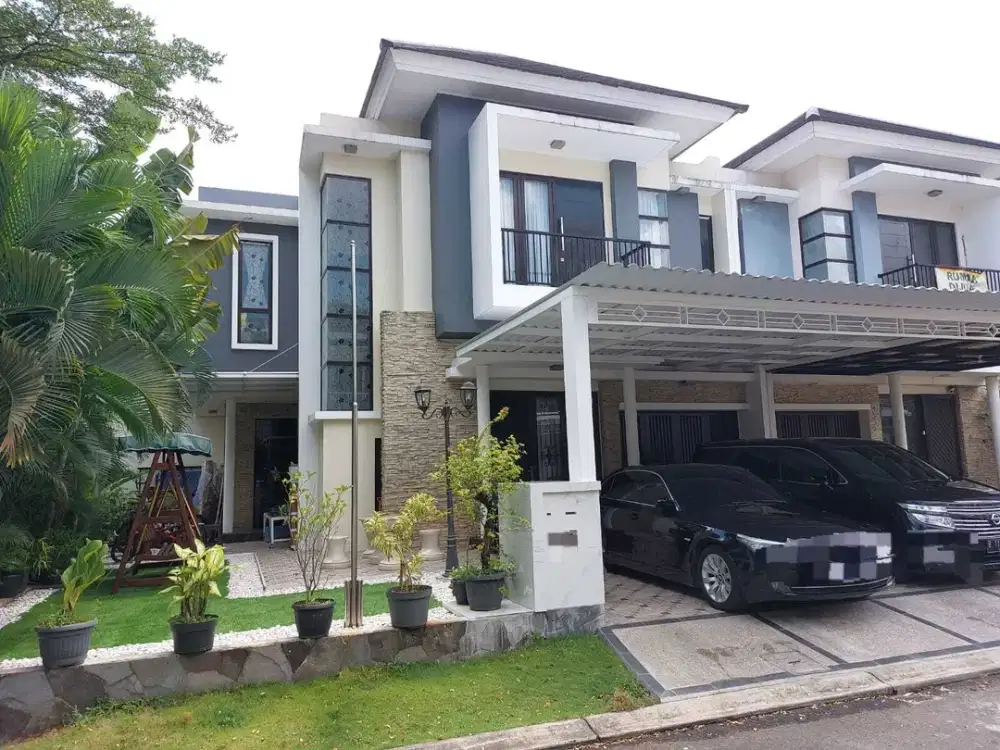 Rumah Hook Furnished Di Asera One South Harapan Indah Bekasi