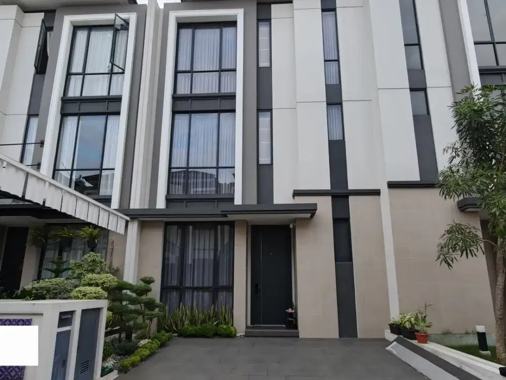 Dijual Cepat Rumah Modern 2 Lantai Di Cluster Sentarum JGC Cakung