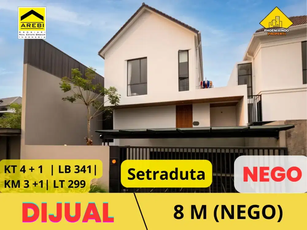 Dijual Rumah Premium Fully Furnished Setra Duta | LT 299 LB 341