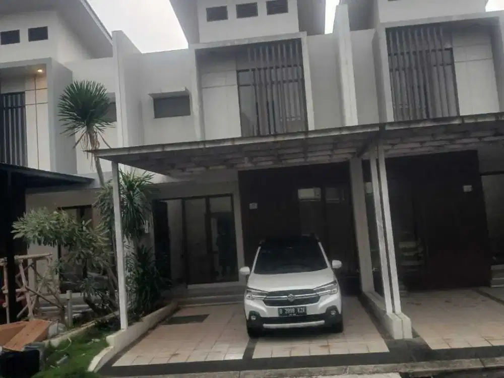 Rumah modern bebas banjir di cluster shinano jgc cakung