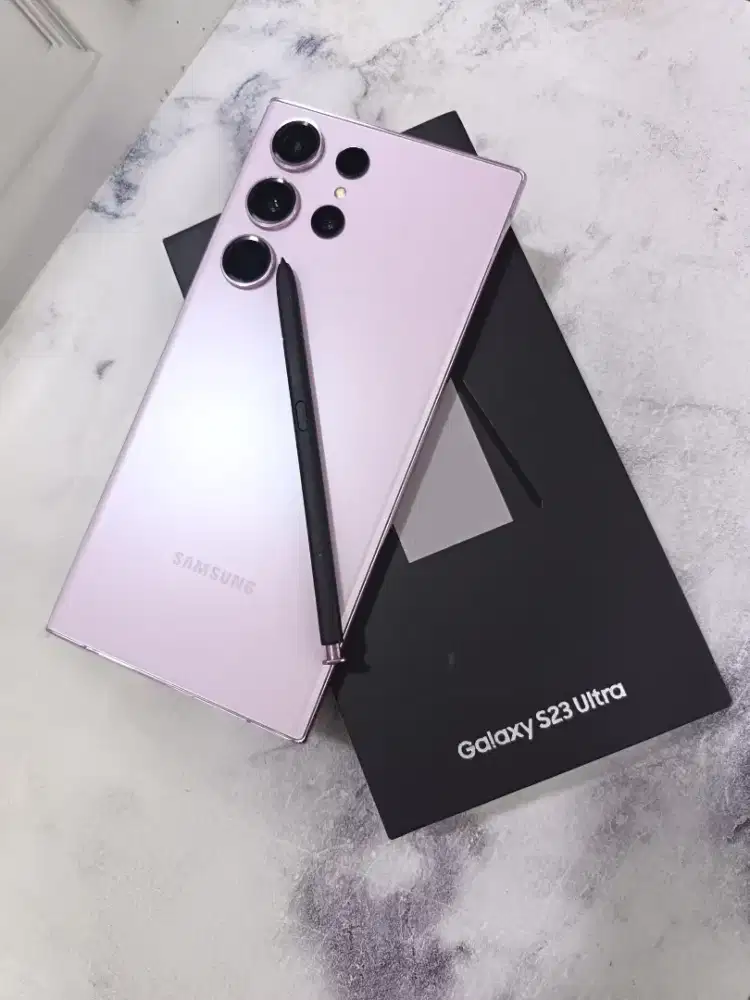 samsung S23 ultra 5G 12/512 pink sein lengkap
