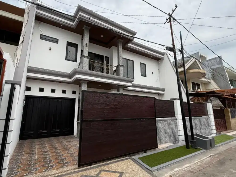 JUAL RUMAH MANYAR 2 LANTAI LEBAR 12 SHM SAFE148