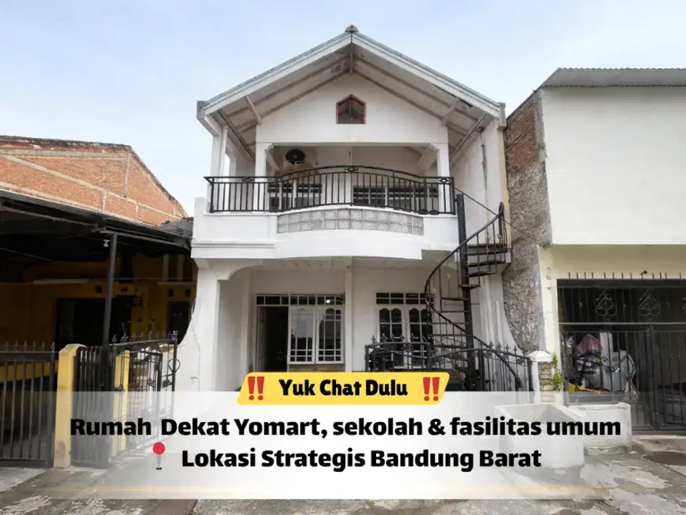 600 Jt NEGO! Rumah Tanimulya 2 Lantai Siap Huni