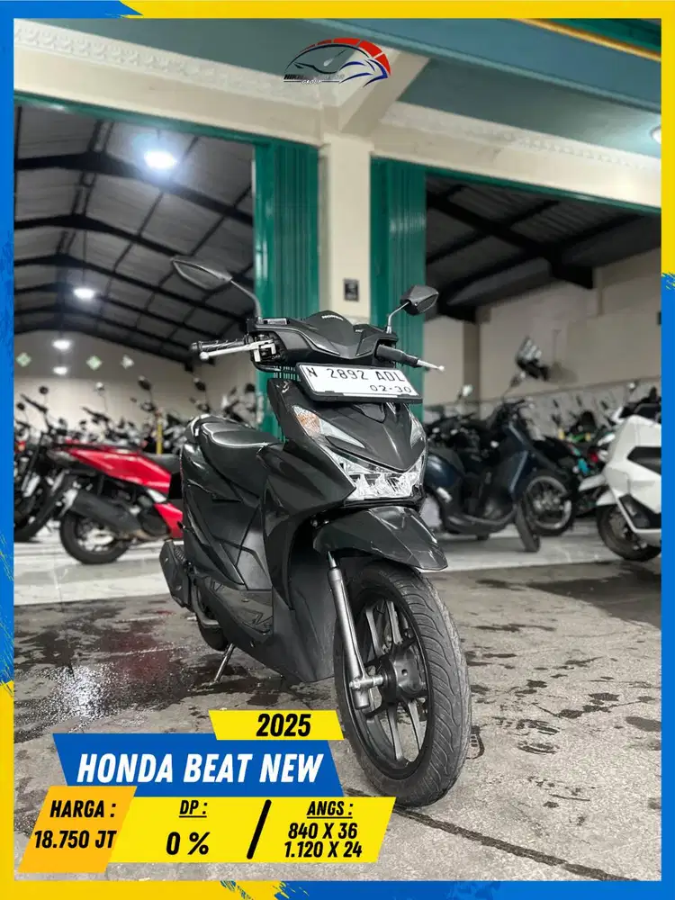 HONDA BEAT NEW 2025 MULUSS POLL MASZEHH HIKMAH MOTOR KEPUH
