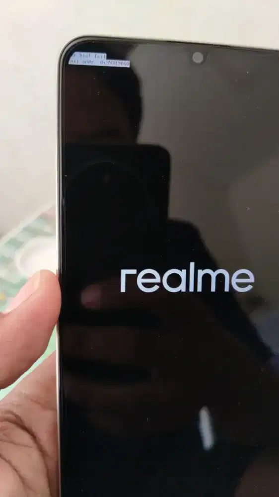 Realme Note 70 4/64 Kondisi stuck logo