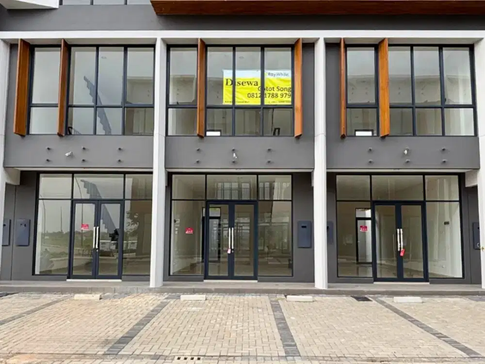 Disewakan Ruko West Village - Strategis BSD