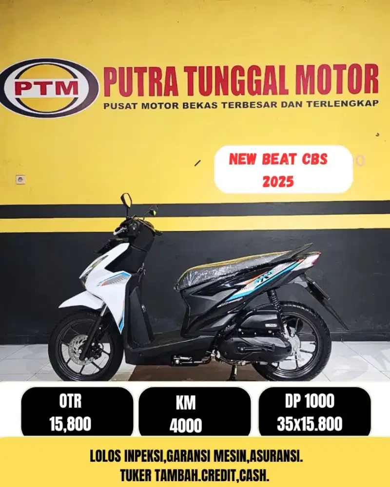 HONDA BEAT CBS 110 TAHUN 2025