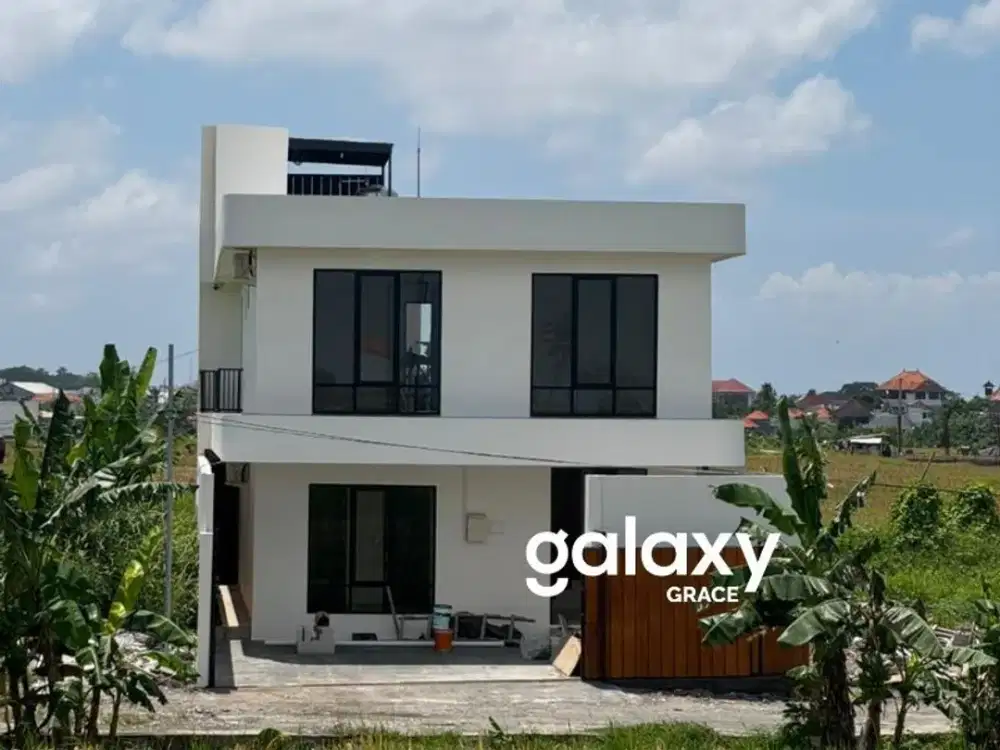 DIJUAL DAN LEASEHOLD RUMAH HUNIAN MODERN TROPIS DI PERERENAN MENGWI BADUNG
