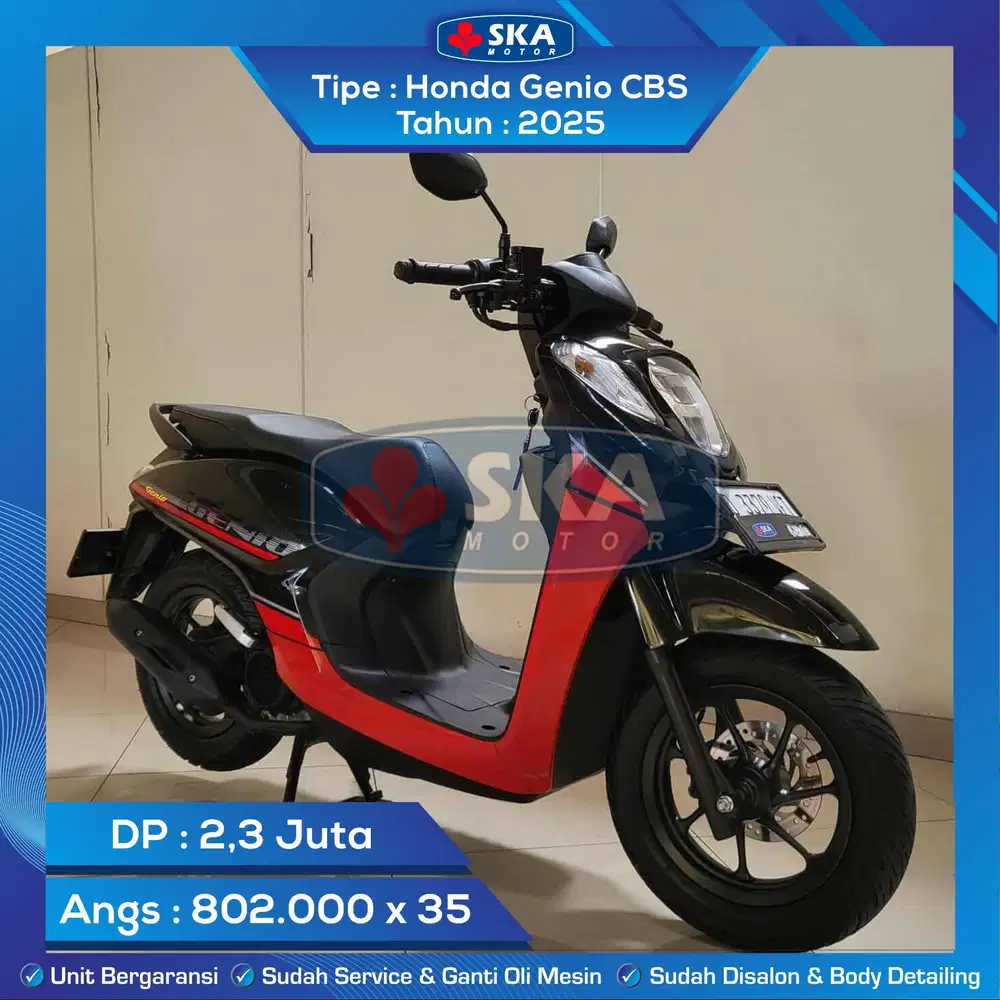 Honda Genio CBS Tahun 2025