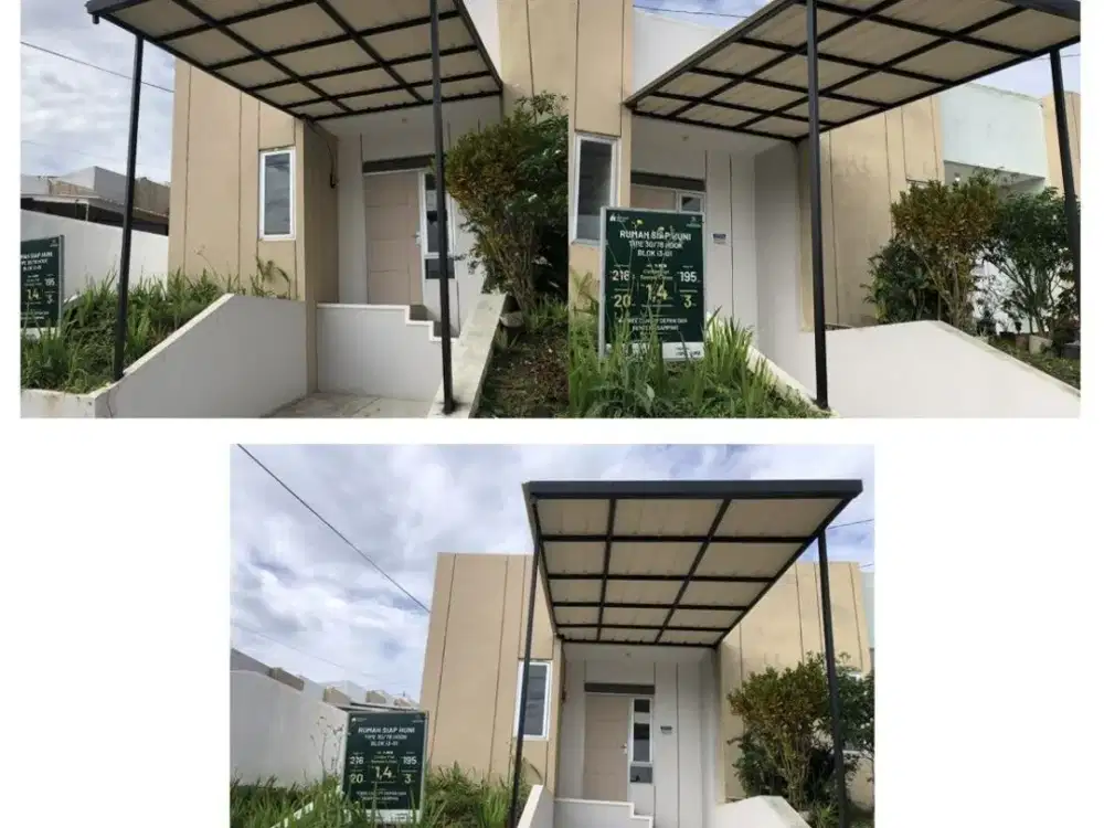 RUMAH HOOK CICILAN FLAT 1 JUTAAN
