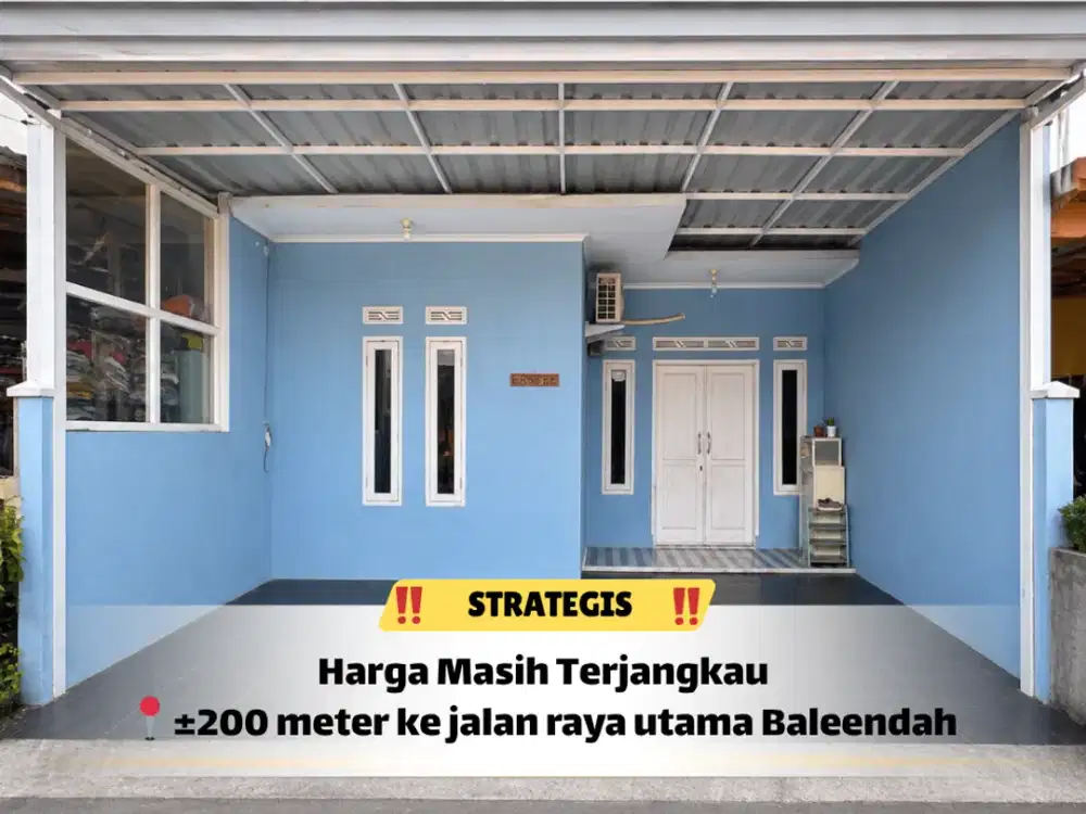 Turun Harga! Rumah Bojongmalaka Jadi 245 Juta – Cash Keras