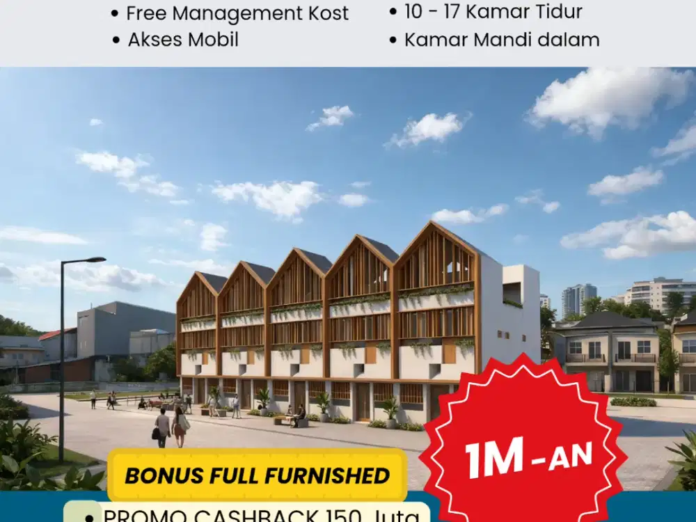 Kost Kota Malang 1M an Dekat Kampus UB dan UMM Bonus Furnished