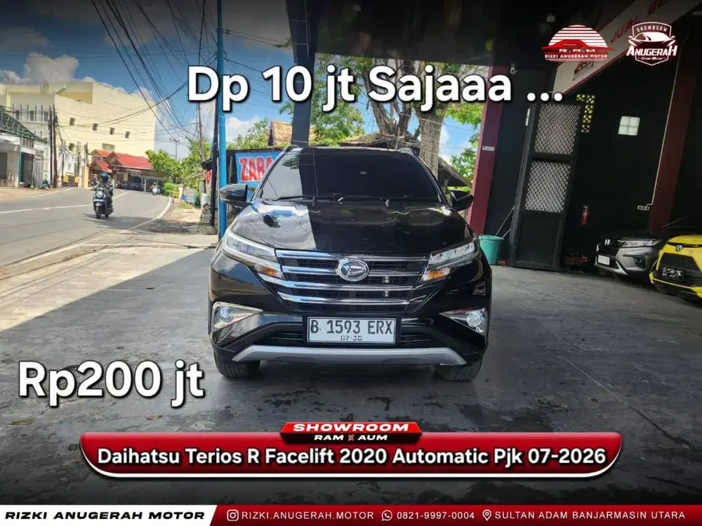 Dp ringan Daihatsu Terios 1.5 R Facelift Automatic AT