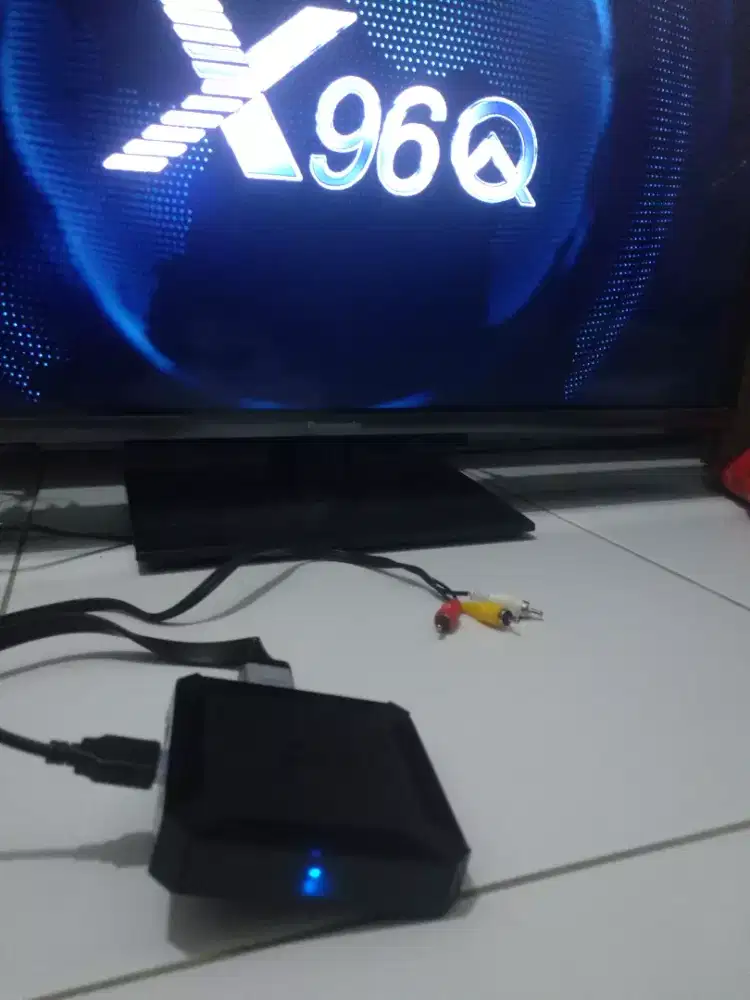 Android box x96 Q second kondisi normal