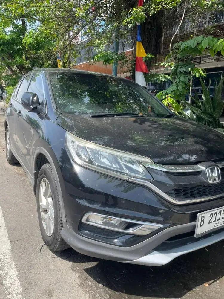 jual CRV 2015 hitam matic