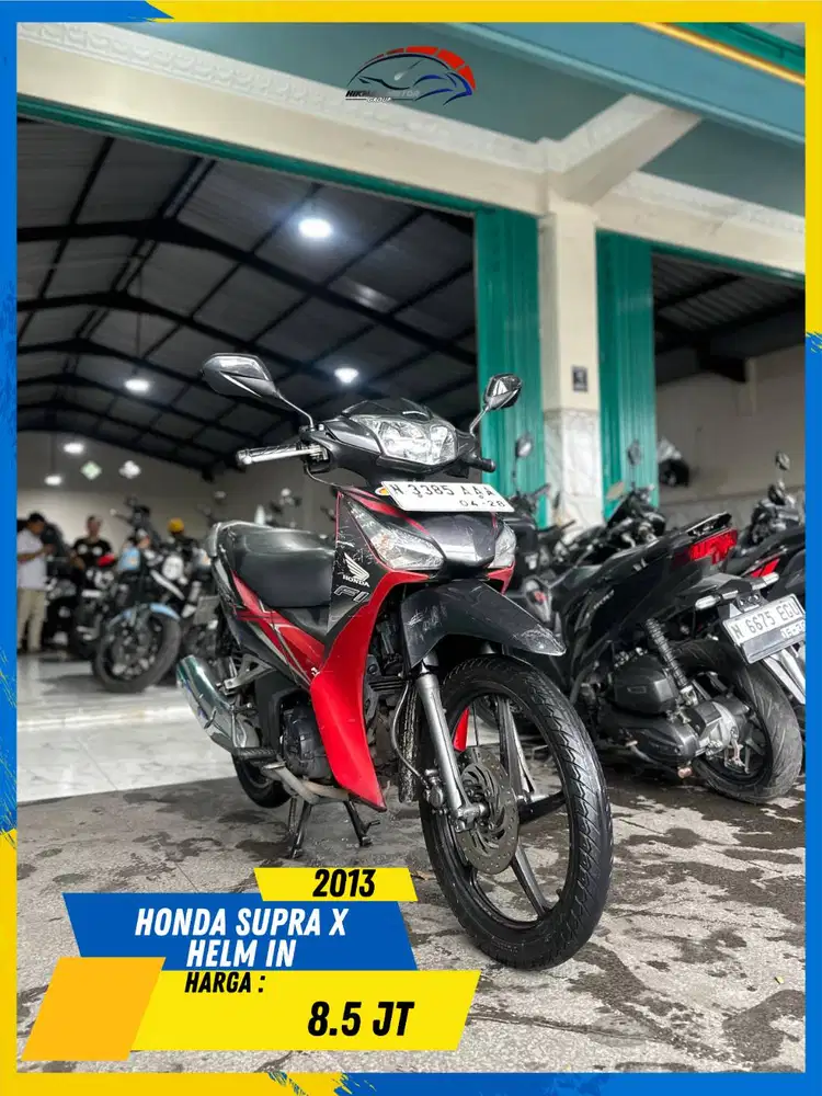 HONDA SUPRA X HELM IM 2013 TERMURAH SE MALANG HIKMAH MOTOR KEPUH