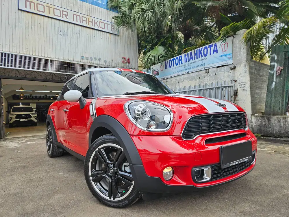 24 rb km Mini Cooper S Countryman 1.6 Turbo 2014 nik 2013 merah R60