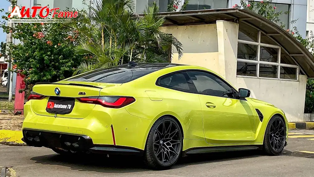 BMW M4C Competition Coupe xDrive NIK 2022 Sao Paulo Yellow On Marina B