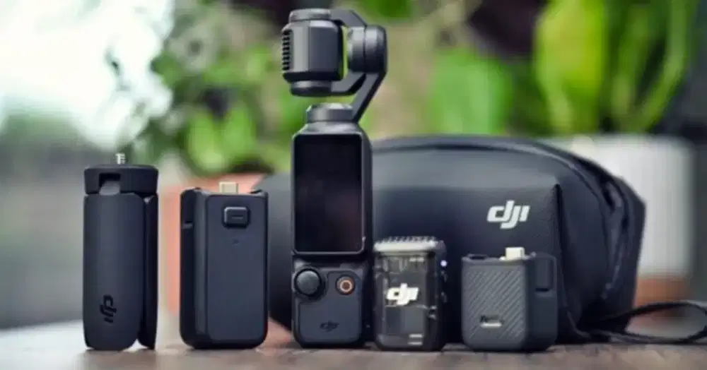 Dji Osmo Pocket 3 Creator Combo Like New Garansi Panjang not insta 360