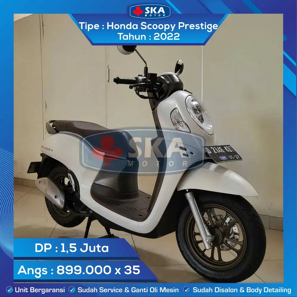 Honda Scoopy Prestige Tahun 2022