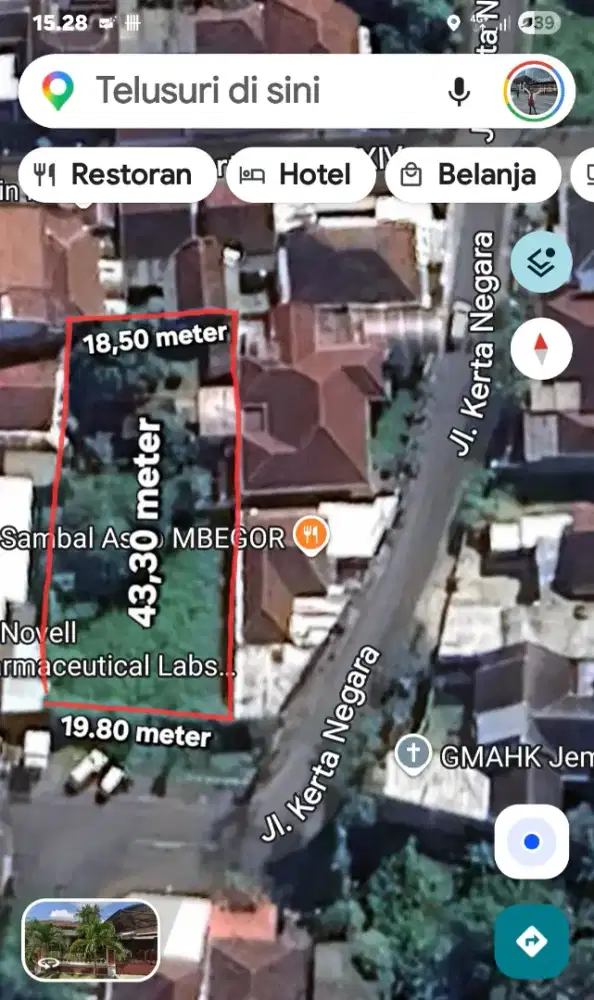 DIJUAL TANAH SANGAT...SANGAT STRATEGIS DAN MURAH !!