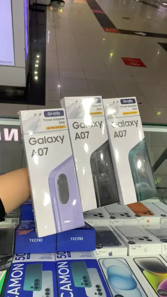 Samsung A07 4/64‼️New Free Antar‼️