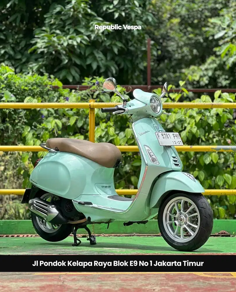 PIAGGIO VESPA PRIMAVERA 150 IGET ABS TH 2022 WARNA GREEN RELAX Perfect