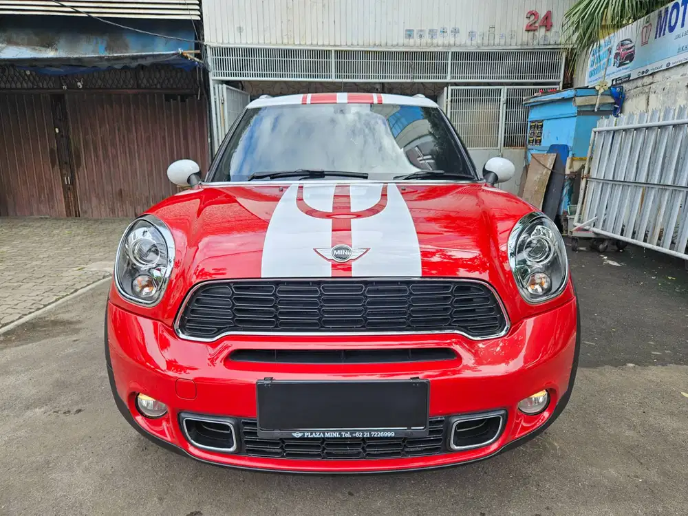24 rb km Mini Cooper S Countryman Turbo 2014 nik 2013 merah R60 red