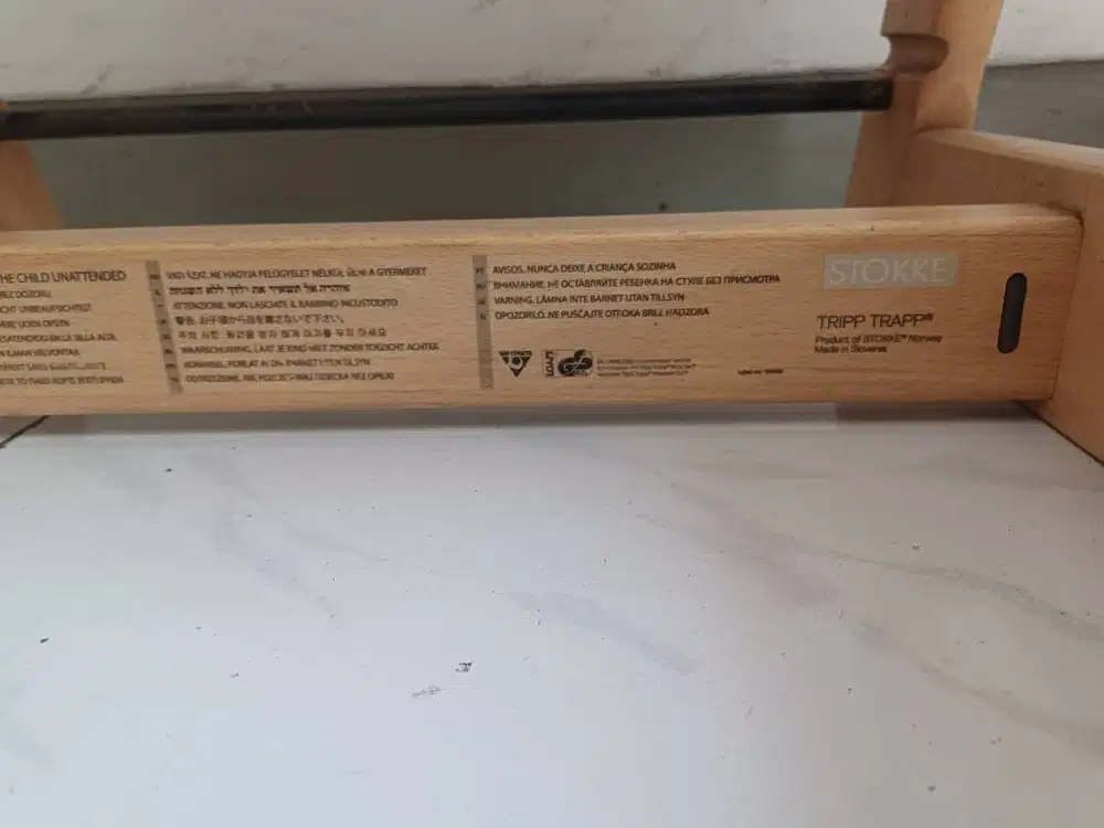 Kursi Makan Bayi / Anak / High Chair : Stokke Tripp Trapp (Slovenia)