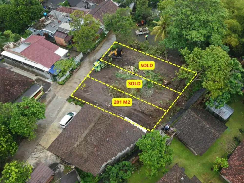 Tanah SHM Jogja Dekat Jl. Palagan dan Jl. Kaliurang