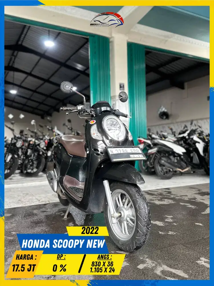 HONDA SCOOPY NEW 2022 NEGO SAMPE DEAL BOSKUU HIKMAH MOTOR KEPUH