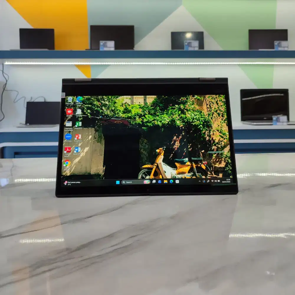 LAPTOP LENOVO I5 GEN 8 RAM 8GB SSD 128GB 14 INCH TOUCHSCREEN FLIP 360