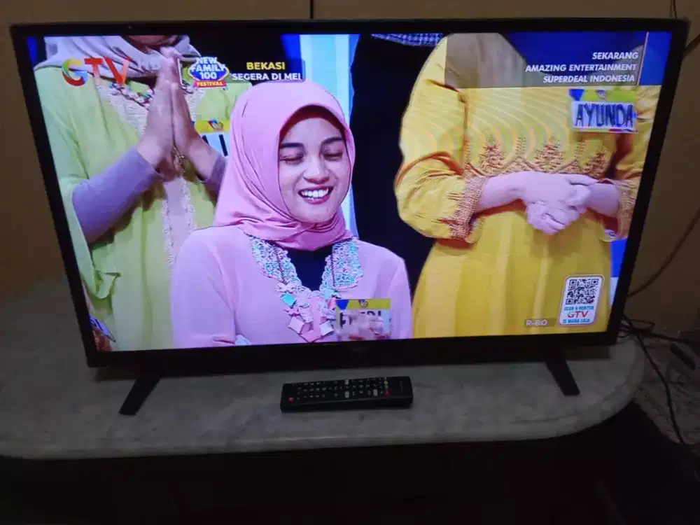 TV DIGITAL LG 32 INCH NORMAL NOMINUS MULUS PLUS REMOTE & ANTENA INDOOR